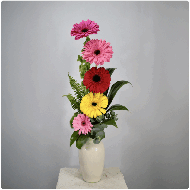 Arreglo floral de gerberas - Image 2