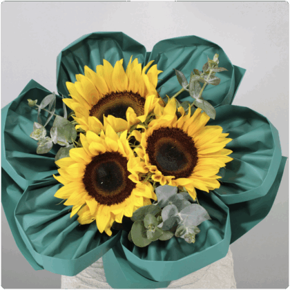 Bouquet de  girasoles