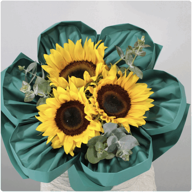 Bouquet de  girasoles