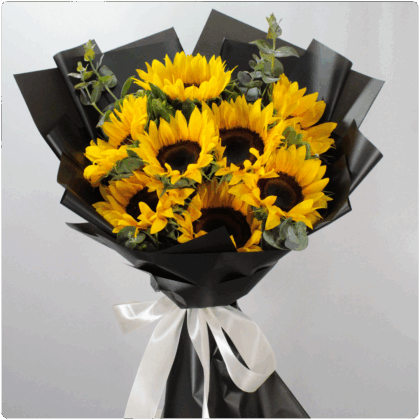 Bouquet de girasoles