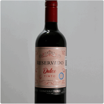 Vino reservado dulce tinto concha y toro